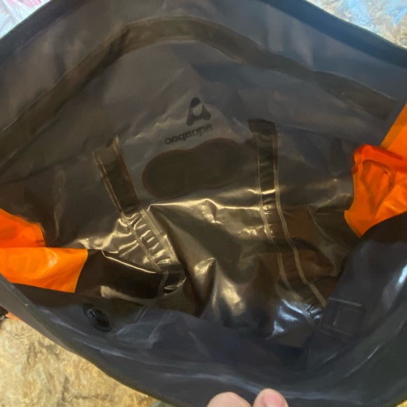 70L Upano Waterproof Duffel Bag from Aquapac - Boating Bag Camping Back Pack - Picture 8 of 13